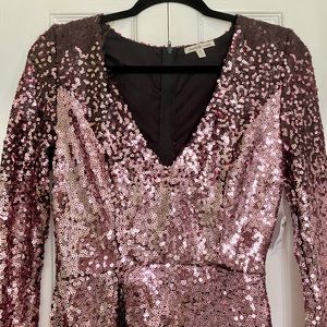 PINK SEQUIN MINI DRESS- taylor swift eras tour style